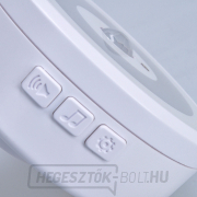 Solight vezeték nélküli ajtócsengő mozgásérzékelős éjszakai lámpával, dugaszolható, 250m, fehér, tanuló kód náhled