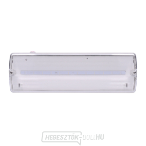 Solight LED vészvilágítás, 3,2W, 175lm, IP65, NiCd 800mAh akkumulátor, tesztgomb