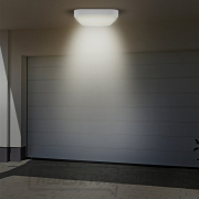 Solight LED négyzet alakú kültéri világítás, 13W, 910lm, 4000K, IP54, 16cm Előnézet 