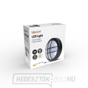 Solight LED kültéri világítás kör alakú ráccsal, 13W, 910lm, 4000K, IP65, 17cm, fekete náhled