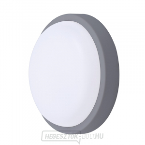 Solight LED kültéri világítás kerek, 20W, 1500lm, 4000K, IP54, 20cm, szürke színű