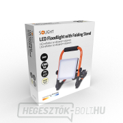 Solight LED spotlámpa összecsukható állvánnyal, 30W, 2700lm, 4000K, kábel csatlakozóval, IP65 Előnézet 