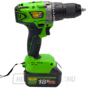 Akkus fúró-csavarozó ütvecsavarozóval Procraft PA18BL 1 akkumulátor | PA18BL 1B náhled