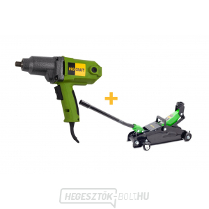 Action Set 4 Procraft ES1450 elektromos ütvecsavarozó és PJ25 hidraulikus mobil emelő | SET4 Action Set 4 Procraft ES1450 elektromos ütvecsavarozó és PJ25 hidraulikus mobil emelő | SET4 gallery main image