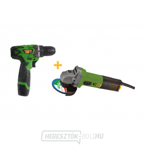 Akciókészlet 5 Procraft PA12Li akkus fúró csavarhúzó és sarokcsiszoló PW750 | SET5 Akciókészlet 5 Procraft PA12Li akkus fúró csavarhúzó és sarokcsiszoló PW750 | SET5 gallery main image