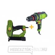 Action Set 7 Procraft PEH600 elektromos tűzőpisztoly és PB300DFR elektromos csavarhúzó | SET7 Action Set 7 Procraft PEH600 elektromos tűzőpisztoly és PB300DFR elektromos csavarhúzó | SET7 gallery main image