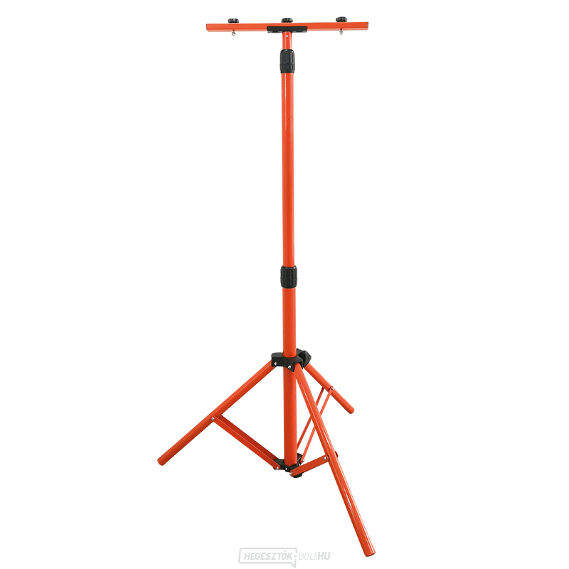 Solight teleszkópos állvány LED reflektorokhoz, 60-150cm, 1-2 reflektorhoz, narancs színű