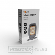Solight infraradiátor - fűtőteljesítmény 1200 W, 3 állítható fűtési fokozat náhled