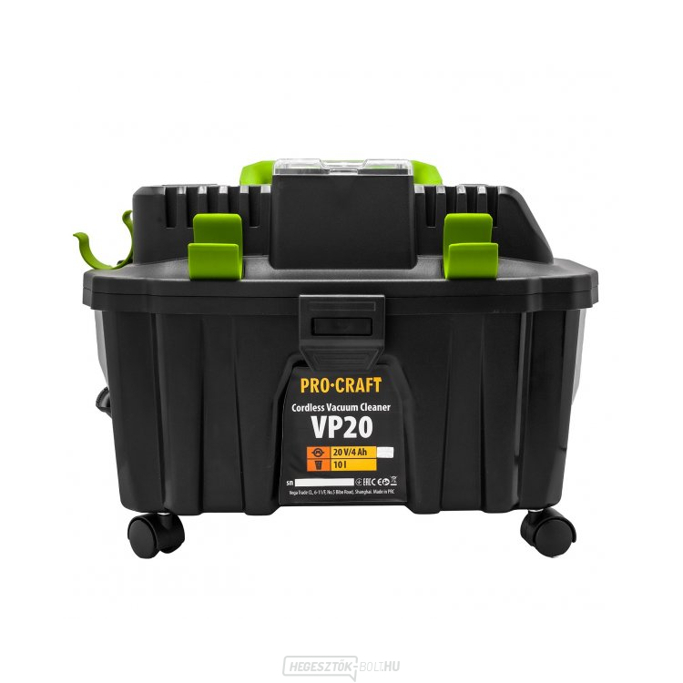 Ipari akkumulátoros porszívó Procraft VP20 