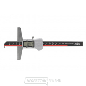 Digitális mélységmérő orral KINEX 200 mm/0,01, DIN 862