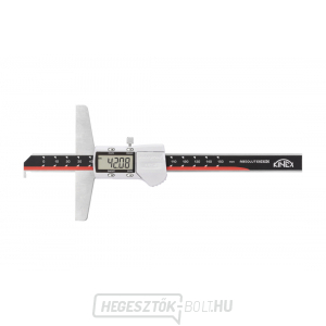 Digitális mélységmérő orral KINEX 300 mm/0,01, DIN 862