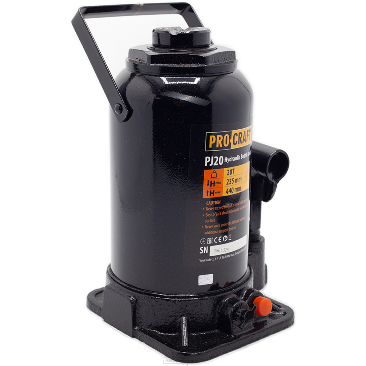 Procraft PJ20 hidraulikus emelő | PJ20