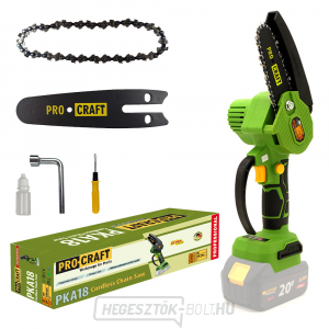 Akkus kézi fűrész Procraft PKA18NE (akkumulátor és töltő nélkül)  Akkus kézi fűrész Procraft PKA18NE (akkumulátor és töltő nélkül)  gallery main image