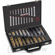 KRT012800 - 120db professzionális fúrókészlet gallery main image