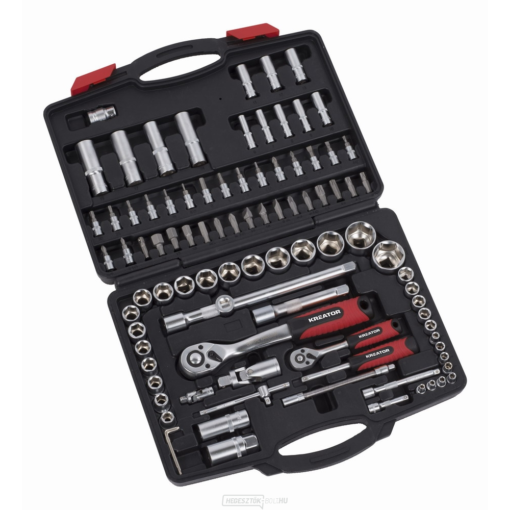 KRT500119 - 94 részes gola készlet 1/2", 1/4" tokban