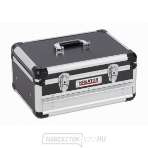 KRT640601B - Alumínium bőrönd 430x300x205mm 1 fiók