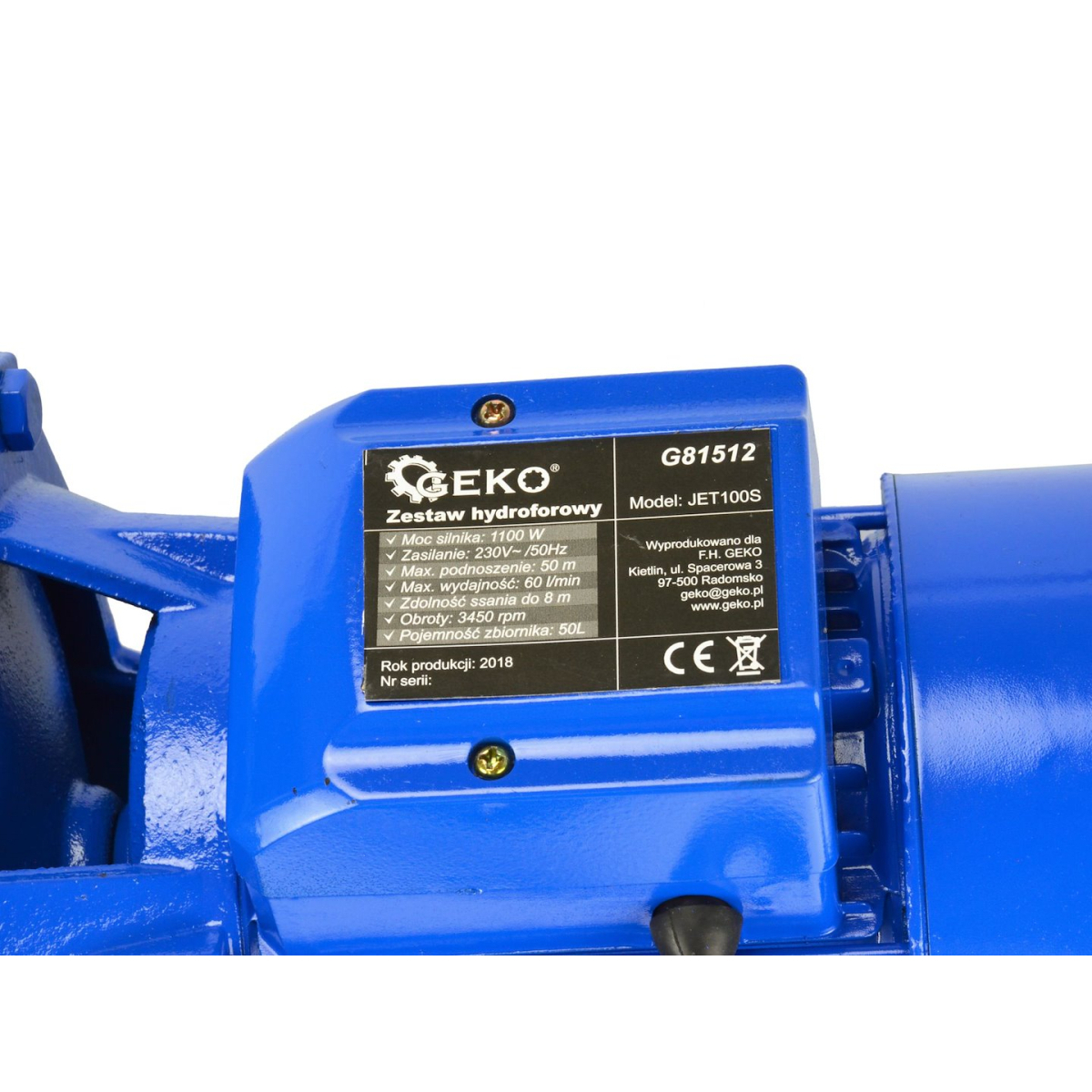 Otthoni vízpumpa 50L GEKO G81512 Előnézet 