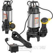 1,5 kW-os GEKO PREMIUM szennyvízszivattyú zúzóegységgel (1) náhled