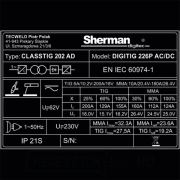 Sherman DIGITIG 226P AC/DC + zseblámpa + kábel Sherman DIGITIG 226P AC/DC + zseblámpa + kábel náhled