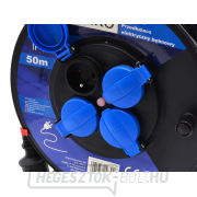 Elektromos hosszabbító kábel dobon 3x1,5 mm2 50 m IP44 (1) Előnézet 