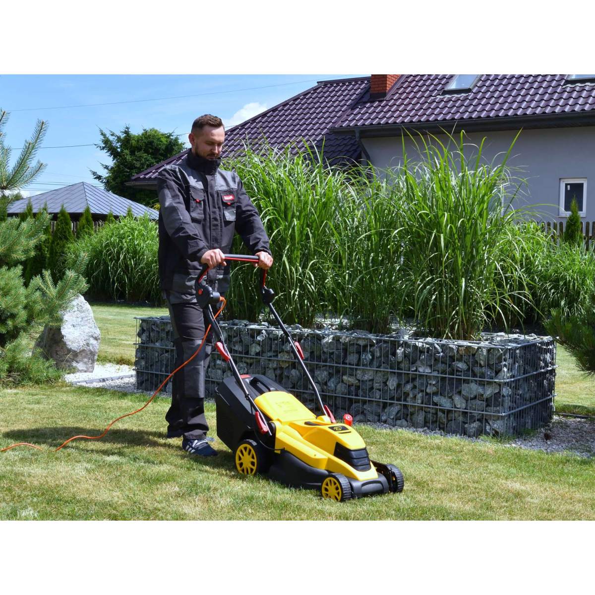 STRONG Geko G83028 fűnyíró, 38 cm  Előnézet 