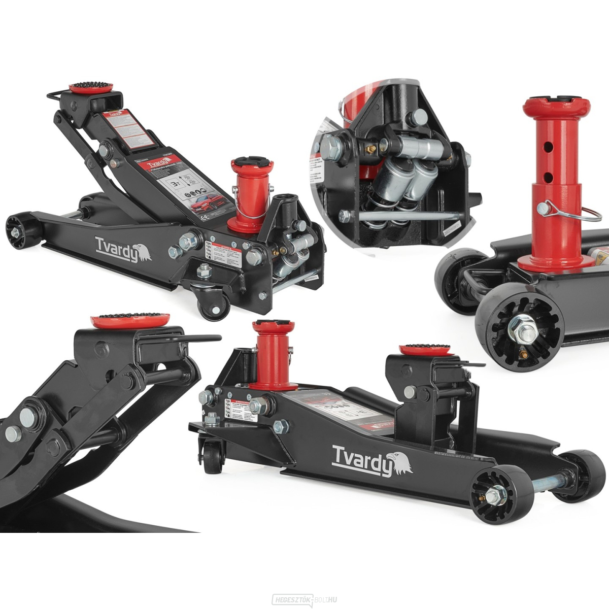 Profi emelő - béka 3T 44,4kg 9,8-77cm