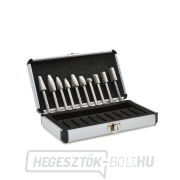 Végmaró készlet 6 mm, 10 db, Geko G37511 Végmaró készlet 6 mm, 10 db, Geko G37511 gallery main image