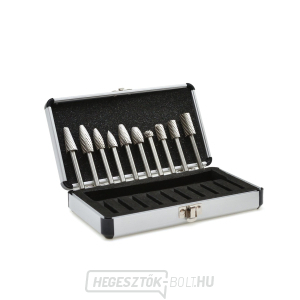 Végmaró készlet 6 mm, 10 db, Geko G37511 Végmaró készlet 6 mm, 10 db, Geko G37511 gallery main image