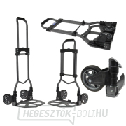 Összecsukható, lapos raktári szállítókocsi 80 kg (4) náhled
