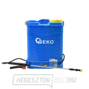 16 literes világoskék 12 Ah-s akkumulátoros háti permetező (1) Előnézet 