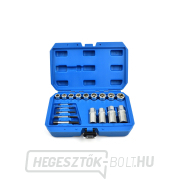 Szakadt csavar kihúzók, 18 darabos készlet, Geko G30035 Előnézet 