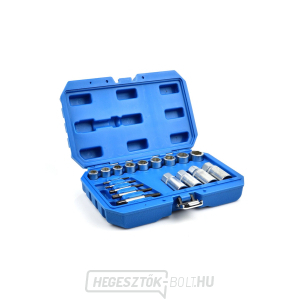 Szakadt csavar kihúzók, 18 darabos készlet, Geko G30035 Szakadt csavar kihúzók, 18 darabos készlet, Geko G30035 gallery main image