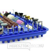 Mini egyenes csiszoló kiegészítőkkel 222 darab (bőrönd)  náhled