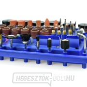 Mini egyenes csiszoló kiegészítőkkel 222 darab (bőrönd)  náhled