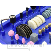 Mini egyenes csiszoló kiegészítőkkel 222 darab (bőrönd)  náhled