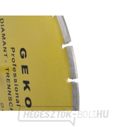 Szegmentált gyémánt vágótárcsa 400x8x32mm PROFI, Geko G00256 Előnézet 