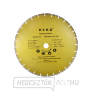 Szegmentált gyémánt vágótárcsa 400x8x32mm PROFI, Geko G00256 gallery main image