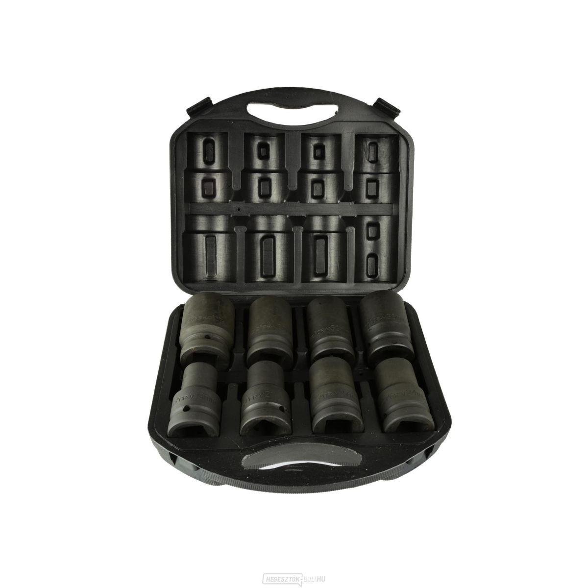 Aljzatfejek 1" 8db és 19-41mm kulcsok Geko G10074 