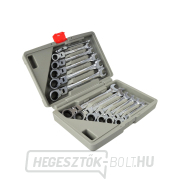 Racsnis villáskulcsok 8-19 mm 12 db/betét/(8) Előnézet 