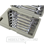 Racsnis villáskulcsok 8-19 mm 12 db/betét/(8) Előnézet 