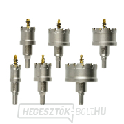 Magfúró készlet 6db, 22-65mm, Geko G40201 Előnézet 