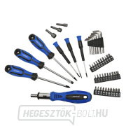 Csavarhúzók, bitek és foglalatok készlete 122 darab náhled