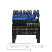 Csavarhúzó, bit és dugókulcs készlet 122 darabos Előnézet 