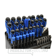 Csavarhúzó, bit és dugókulcs készlet 122 darabos Előnézet 