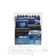 Csavarhúzó, bit és dugókulcs készlet 122 darabos náhled