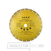 Gyémánt szegmentált vágótárcsa 350x8x32mm, Geko G00255 Gyémánt szegmentált vágótárcsa 350x8x32mm, Geko G00255 gallery main image