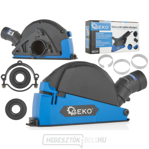 Elszívó fedél csiszológéphez/védőburkolat porhoz 115/125 mm átmérő Geko G80259 Elszívó fedél csiszológéphez/védőburkolat porhoz 115/125 mm átmérő Geko G80259 gallery main image