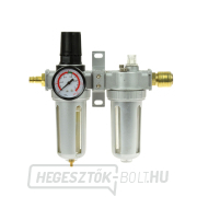 Légnyomás szabályozó szűrő kenőanyag leválasztó 1/2 Légnyomás szabályozó szűrő kenőanyag leválasztó 1/2