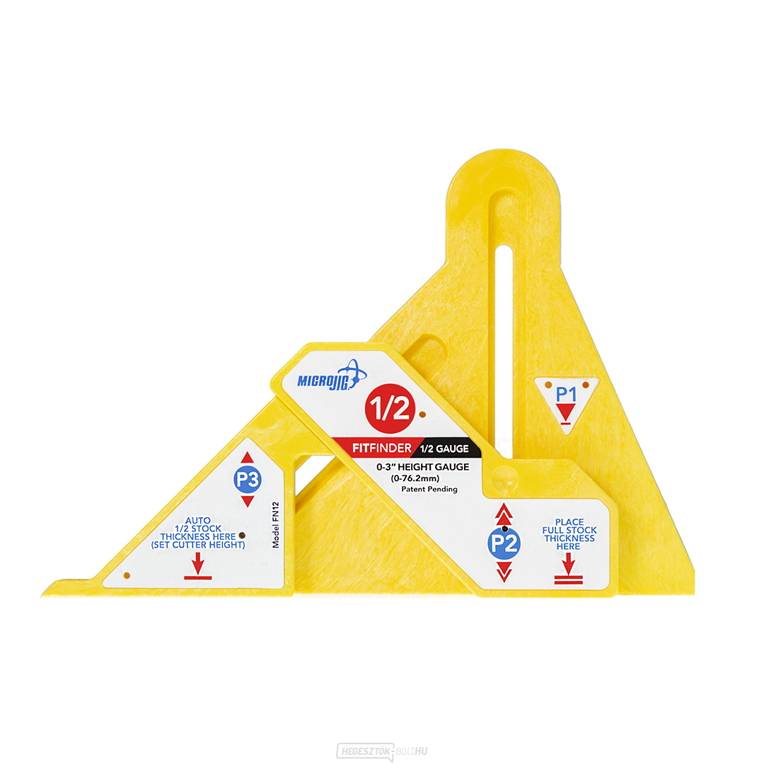 Központosító termék MICROJIG FITFINDER