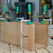 Fecskefarkú bilincs MICROJIG MATCHFIT AP stabilizátorral náhled